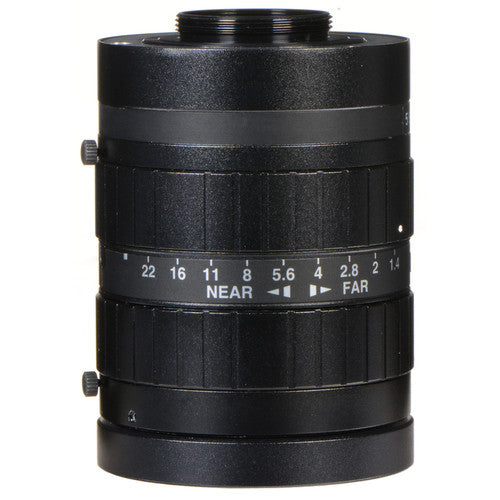 FUJINON HF12.5SA-1 2/3" 12.5MM F/1.4 C-MOUNT FIXED FOCAL LENS UP TO 5MP CAMERAS