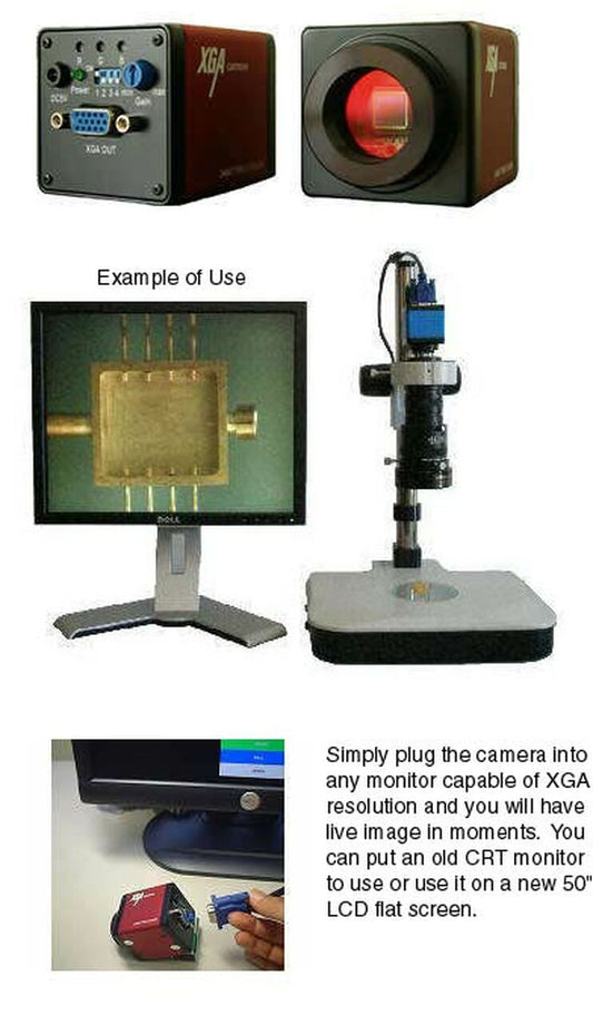 XGA-80V High Resolution Digital Microscope Camera